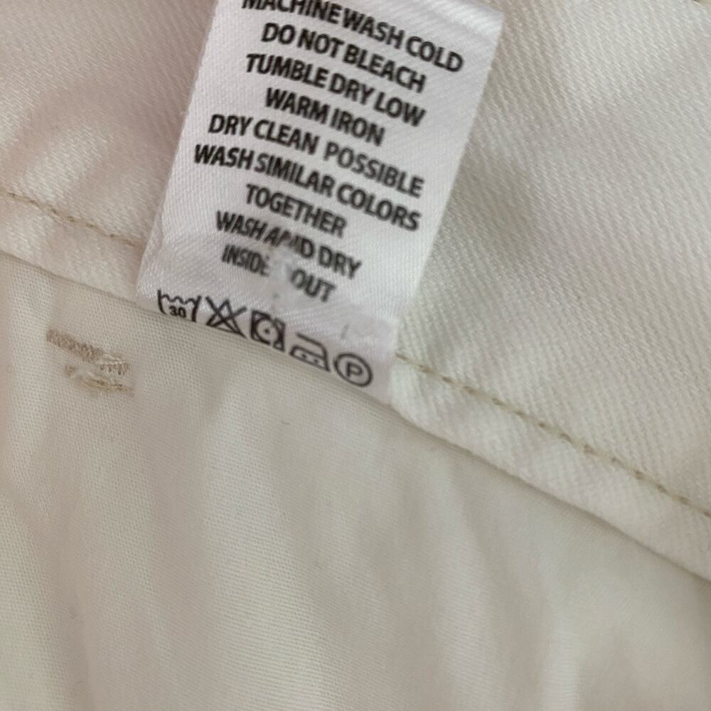 Spartina 449 Juliette Crop Flare Jeans Size 8 Buttercream 26.5” Inseam - Picture 14 of 16